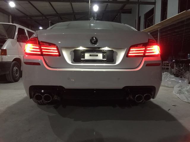 BMW 525LI WITH CENDE Exhaust